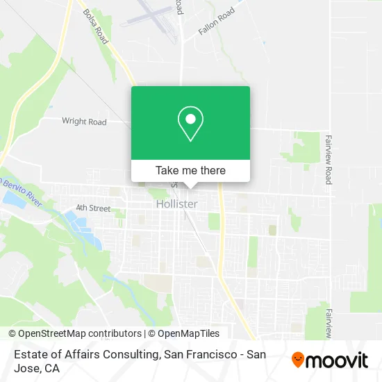 Mapa de Estate of Affairs Consulting