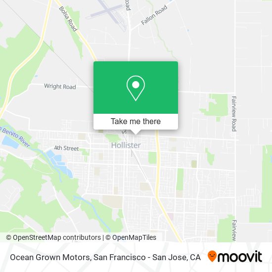 Mapa de Ocean Grown Motors