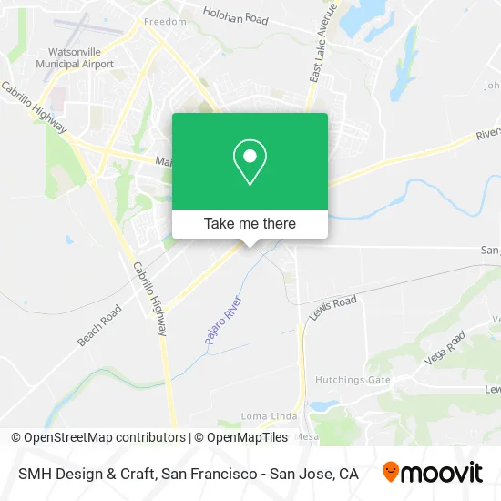 SMH Design & Craft map