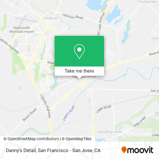 Mapa de Danny's Detail