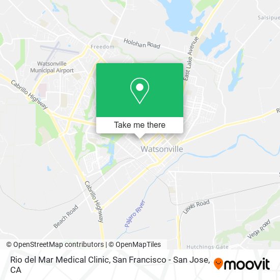 Mapa de Rio del Mar Medical Clinic