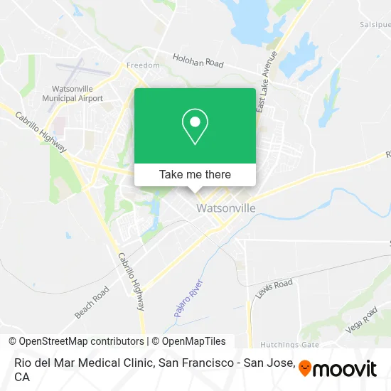 Rio del Mar Medical Clinic map