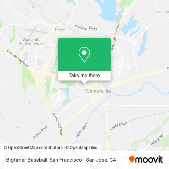 Bigtimer Baseball map