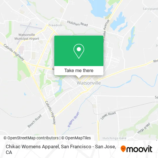 Mapa de Chikac Womens Apparel