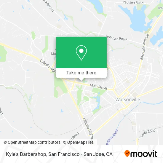 Mapa de Kyle's Barbershop