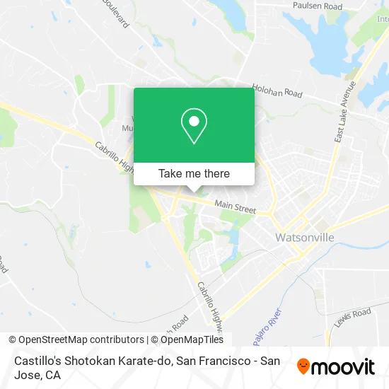 Mapa de Castillo's Shotokan Karate-do