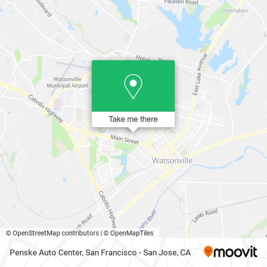 Penske Auto Center map