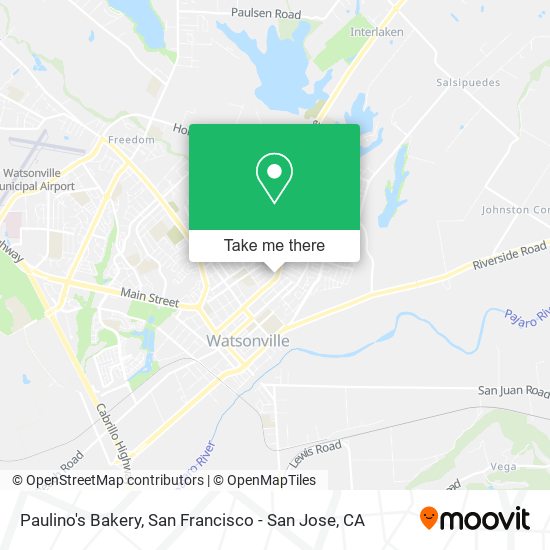 Mapa de Paulino's Bakery