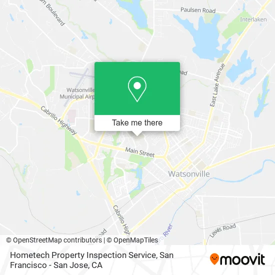 Hometech Property Inspection Service map