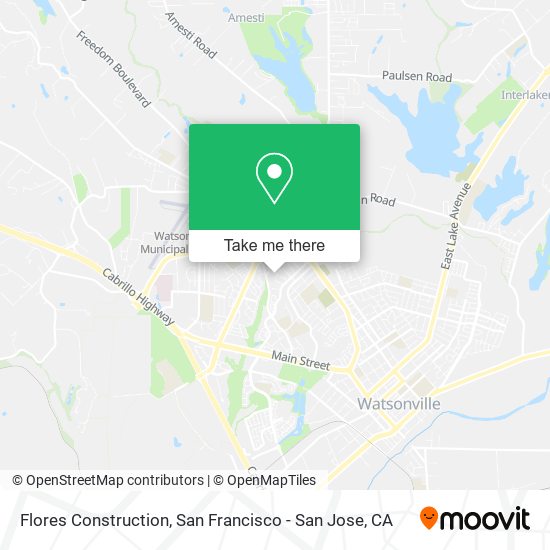 Flores Construction map