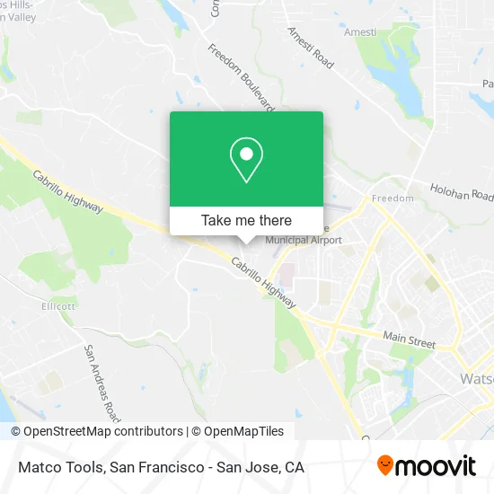 Matco Tools map