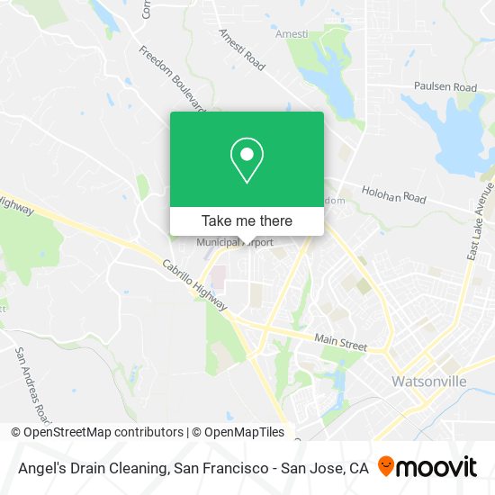 Angel's Drain Cleaning map