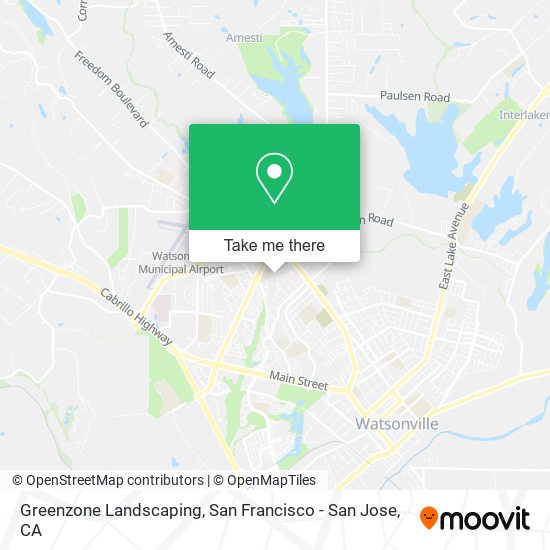 Greenzone Landscaping map