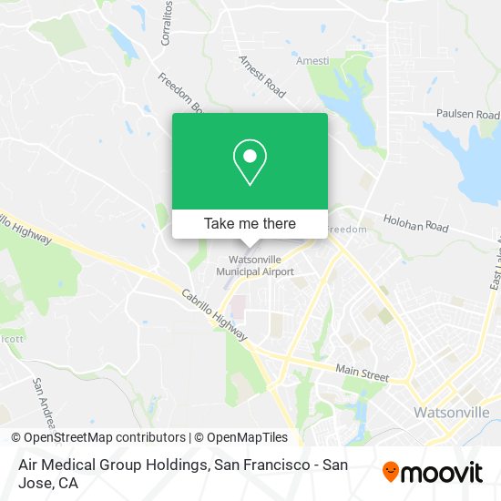 Air Medical Group Holdings map