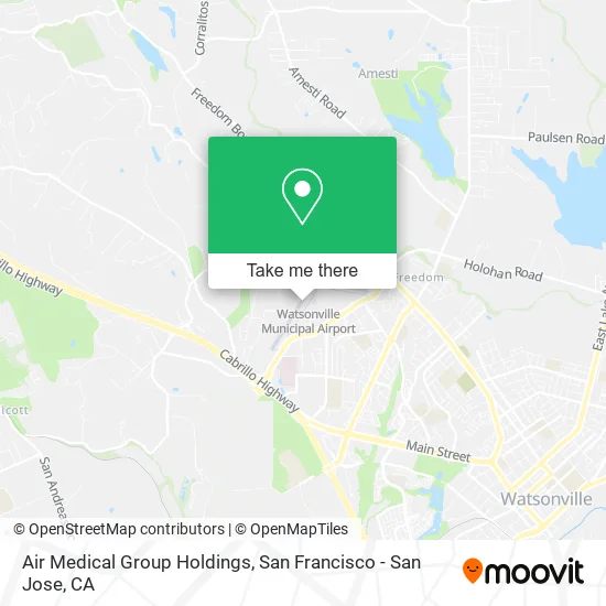 Mapa de Air Medical Group Holdings