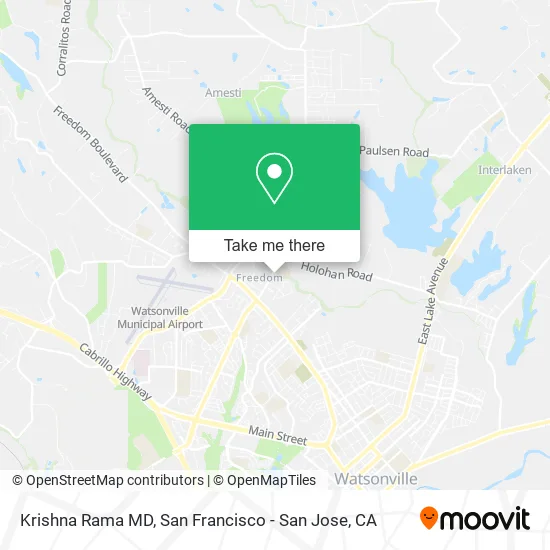 Mapa de Krishna Rama MD
