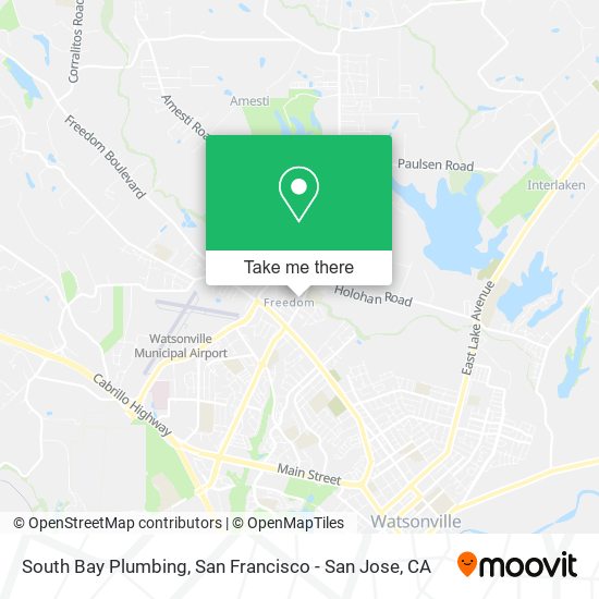 Mapa de South Bay Plumbing