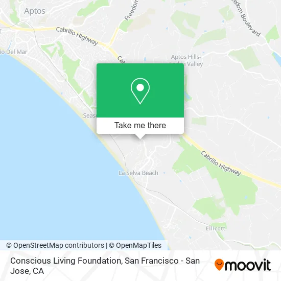Conscious Living Foundation map