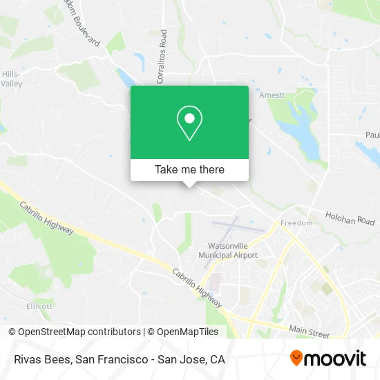 Rivas Bees map