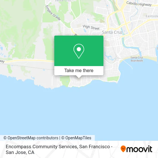 Encompass Community Services map