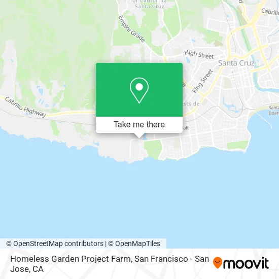 Homeless Garden Project Farm map