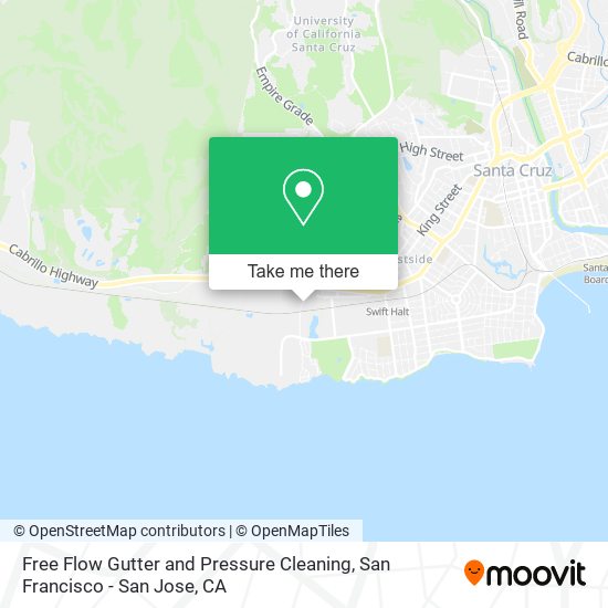 Free Flow Gutter and Pressure Cleaning map