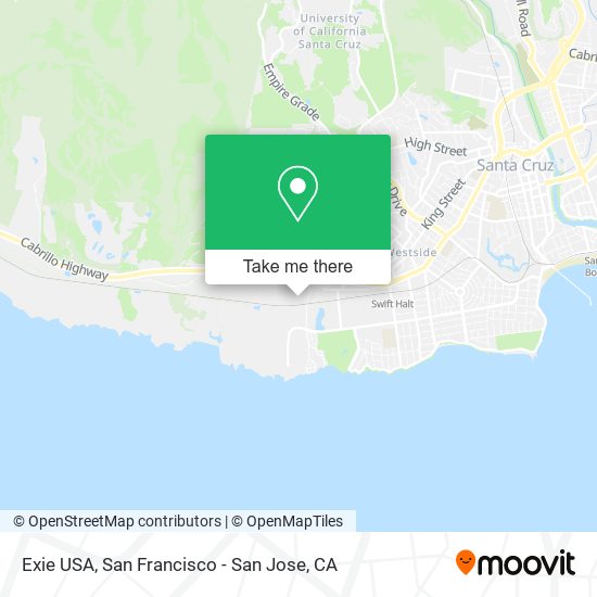 Mapa de Exie USA