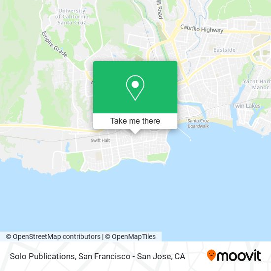 Solo Publications map