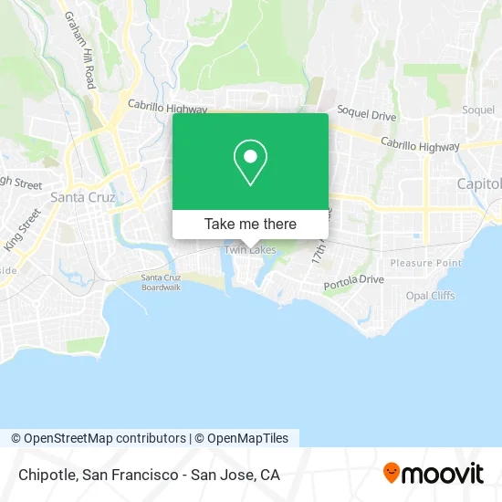 Mapa de Chipotle