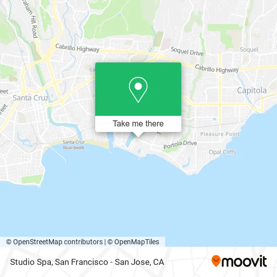 Mapa de Studio Spa