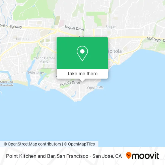 Point Kitchen and Bar map