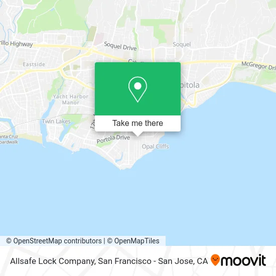 Allsafe Lock Company map