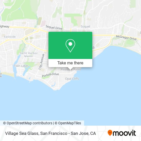 Village Sea Glass map