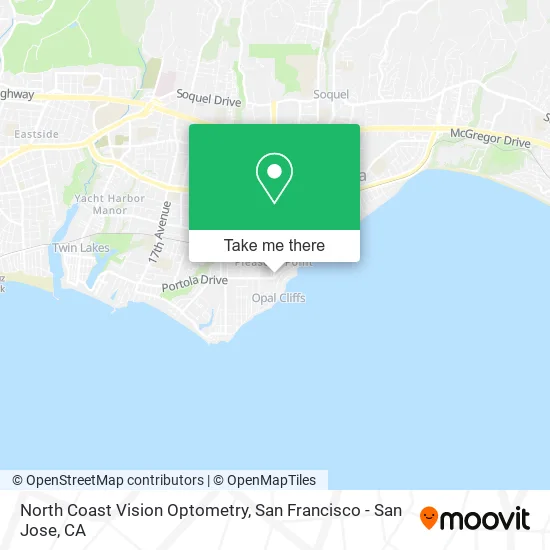 North Coast Vision Optometry map