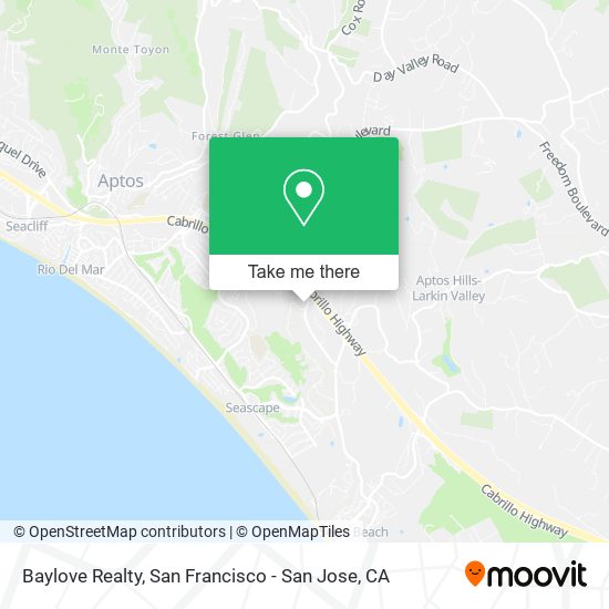 Baylove Realty map