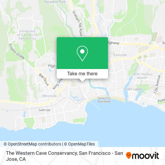 Mapa de The Western Cave Conservancy