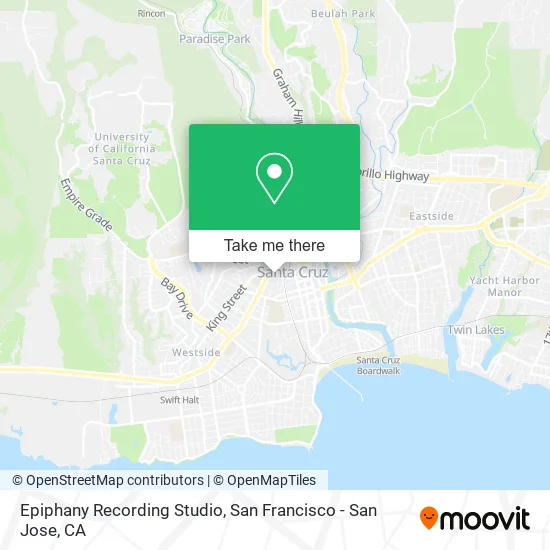 Epiphany Recording Studio map