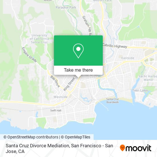 Santa Cruz Divorce Mediation map