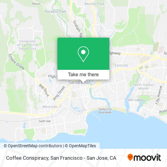 Coffee Conspiracy map