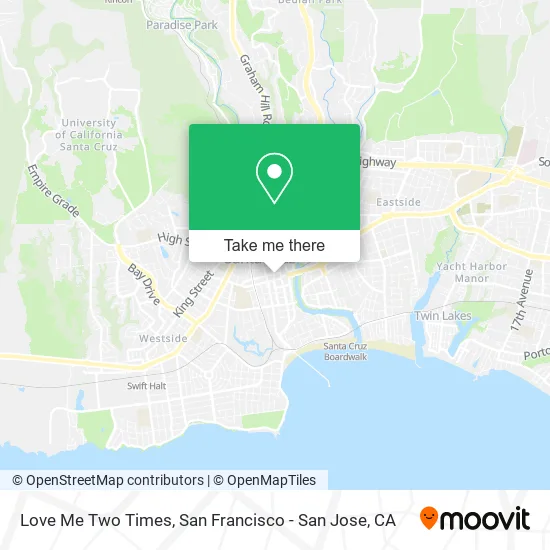 Love Me Two Times map