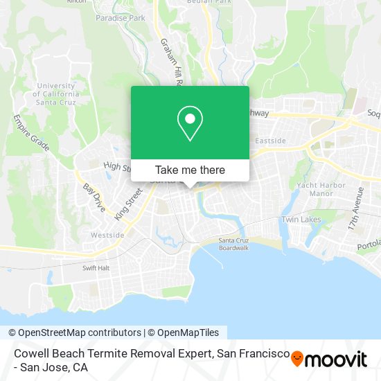 Cowell Beach Termite Removal Expert map