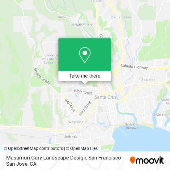 Masamori Gary Landscape Design map