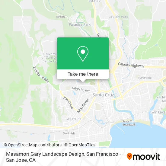 Masamori Gary Landscape Design map