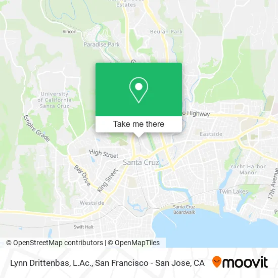 Lynn Drittenbas, L.Ac. map