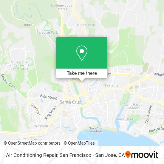 Air Conditioning Repair map