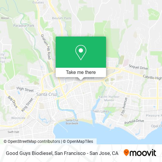 Mapa de Good Guys Biodiesel