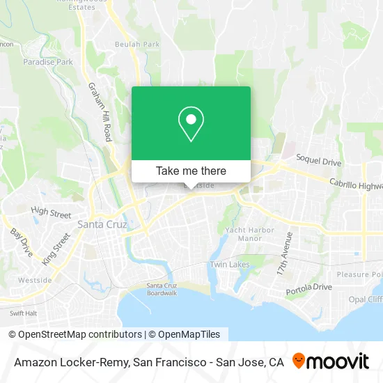 Amazon Locker-Remy map