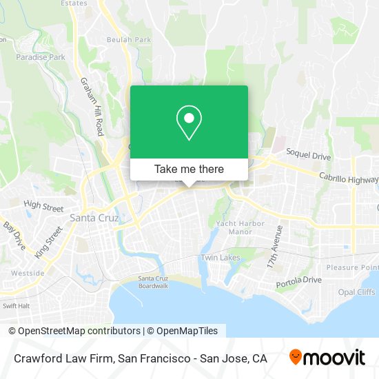 Crawford Law Firm map