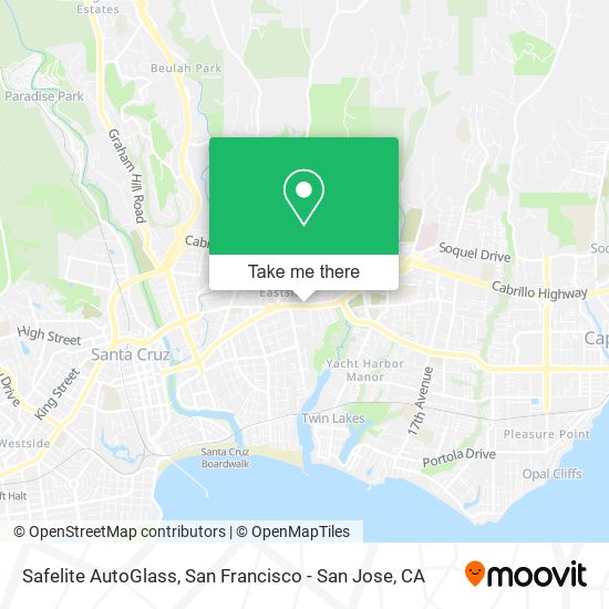 Mapa de Safelite AutoGlass