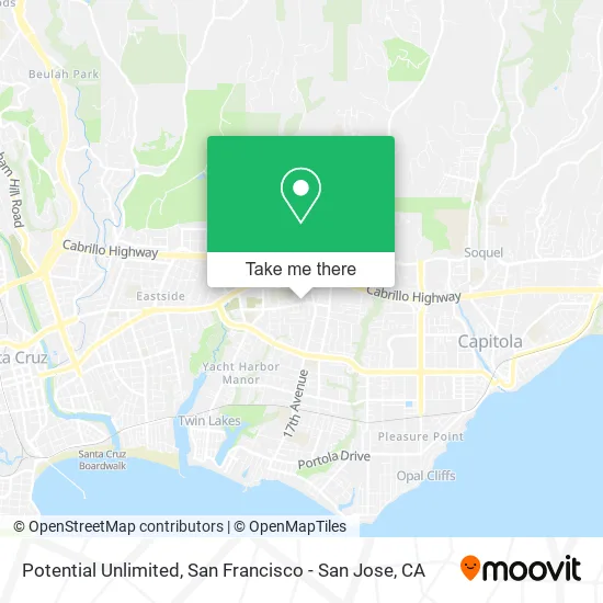 Potential Unlimited map